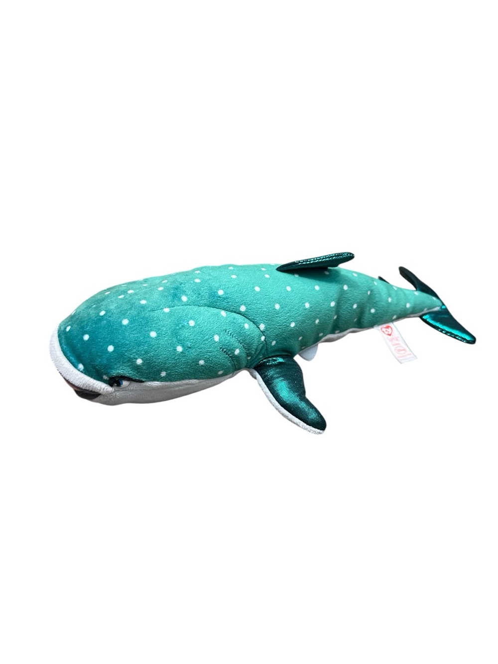 TY Sparkle Destiny Whale Shark Plush Disney Pixar Finding Dory Teal
